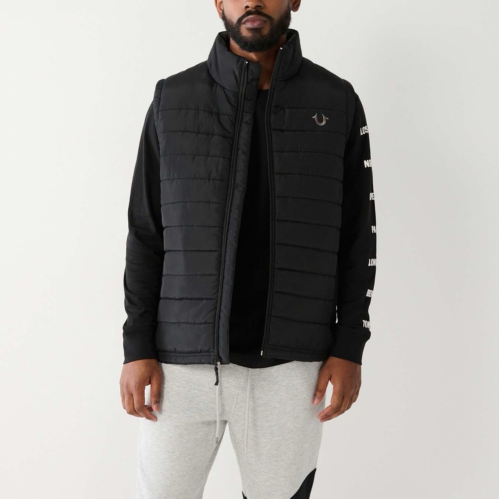 True Religion Men's HS Puffer Vest - Picture 5 of 13